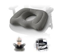 Cojín de asiento multifuncional, almohada inflable de dona, cojín de hemorroides para coxis, dolor postquirúrgico, embarazo posparto, ciática, llagas por cama, cojín ortopédico para el hogar, oficina,