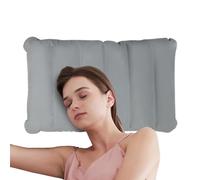 Cojín de asiento para avión, 25 x 41 cm, soporte lumbar inflable portátil | Almohada inflable de camping y cojín de aire para exteriores, camping, pesca, picnic, oficina, silla, hogar, dormitorio