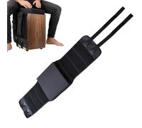 Cojín de asiento para cajón, sillín para instrumento musical, con bolsillo lateral, asiento de sillín para cajón, para aula, concierto, ensayos, escuelas, estudios, residencias, rendimiento