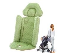 Cojín de asiento para cochecito: cómoda funda de asiento con cabeza, inserto para cochecito y soporte para el cuerpo, cojín para cochecito de 84 x 41 cm, cojín para asiento de cochecito, cojín para as
