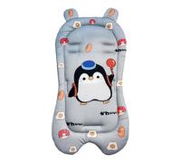 Cojín de asiento para cochecito de bebé de 28,74 pulgadas, relleno de algodón de seda, lavable a máquina, para coche de niños pequeños, apoyo calmante, capa protectora Rei