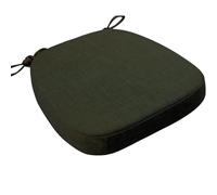 Cojín de Asiento para Silla de Comedor 43x40x5cm Cojines de Asiento de Lino de algodón Hechos de Telas, Suaves, esponjosos, cómodos, Transpirables, se deforman después del ti