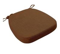 Cojín de Asiento para Silla de Oficina 43x42x5cm Cojines de Asiento de Lino de algodón Hechos de Telas, Suaves, esponjosos, cómodos, Transpirables, se deforman después del ti