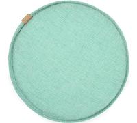 Cojín de asiento para sillas de jardín, 33 cm (1 pieza), con lazos, para sillas de comedor, oficina, tienda, taburetes de bar, uso interior y exterior, patio, muebles de jardín, decoración