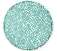 Cojín de asiento para sillas de jardín, 35 cm (1 pieza), con lazos, para sillas de comedor, sillas de oficina, taburetes de bar, muebles de patio y muebles de jardín.