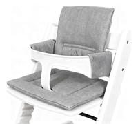 Cojín de asiento para Stokke Tripp Trapp, cojín de asiento infantil, 186 g, algodón puro, resistente al agua, transpirable, fácil fijación a la silla infantil