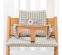 Cojín de asiento para trona Stokke Tripp Trapp: cojín para trona WIYETY suave y cómodo, cómodo y fácil de limpiar, juego de cojines para trona Stokke Tripp Trapp Trapp