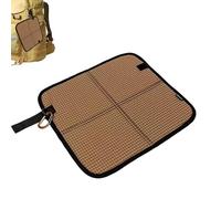 Cojín de asiento plegable - Alfombra plegable ligera e impermeable, cojín de asiento de exterior para camping, portátil, 2,5 cm de grosor, espuma de celda cerrada, fácil de limpiar para senderismo