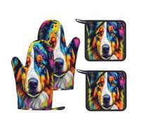 Cojín de asiento plegable con textura de cabeza de perro azul y morado de 15.8 pulgadas, almohadilla impermeable para grada, tapete para sentarse en estadio al aire libre para acampar