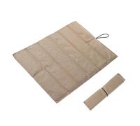 Cojín de asiento plegable para exteriores, cómodo cojín para sentarse al aire libre, cojín impermeable para rodillas y asiento, cojín de asiento portátil de 17.3 x 12.6 x 0.4 pulgadas, para uso en