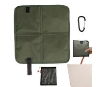 Cojín de Asiento Plegable para Senderismo, Impermeable, portátil, para Camping, mochilero, cojín de Espuma Ligera para pícnic, Incluye de Almacenamiento de Red con mosquetón