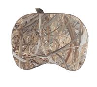 Cojín de asiento portátil Cojín para asiento de camping Espuma impermeable Almohadilla de asiento acolchada con asa para acampar al aire libre Césped Playa Tela acolchada de algodón perlado Esponja de