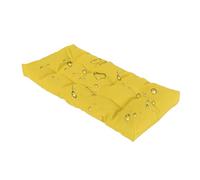 Cojín de asiento reclinable impermeable para exteriores, 80 x 50 x 8 cm, antideslizante, con lazos, para patio, porche, columpio, jardín, piel y silla de comedor