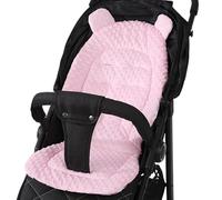 Cojín de asiento reversible para cochecito, colchón, soporte para bebé, cojín reductor de algodón, para niño, niña y niño