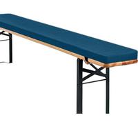 Cojín de Banco 180x25x3cm Los Cojines del Banco están Hechos de Tela de Lino Suave y cómoda, Rellenos de Esponja de Alta Densidad con un Fuerte Soporte Que resiste la formación. Cremallera e