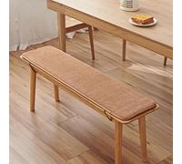 Cojín de banco antideslizante y lavable para muebles de jardín de interior/exterior, apto para terraza de 2/3 plazas y asientos de patio