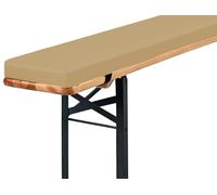 Cojín de banco comercial, 150 x 28 x 5 cm, espuma de alta densidad, antideslizante, lavable, para uso en interiores y exteriores, perfecto para patio, comedor, taburetes y bancos