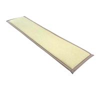 Cojín de banco de espuma viscoelástica antideslizante con lazos para uso en exteriores e interiores, perfecto para columpio de jardín, porche y sofá