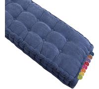 Cojín de banco extra grueso y suave para exteriores e interiores, cómodo cojín de asiento para muebles de jardín de 1/2/3 plazas, cojín elegante y duradero para patio, porche y terraza