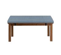 Cojín de Banco para Exterior E Interior Grueso Y Antideslizante para Muebles de Patio para Columpio de Jardín de 2 3 O 4 Plazas para Mesa de Comedor (Azul Cielo 117 X 38 X 5 cm)