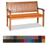 Cojín de banco para exteriores, 80 x 30 x 8 cm, antideslizante, lavable, para muebles de interior/exterior, cojín largo para bancos de jardín, balcón, loft, columpio, patio, color gris