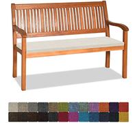 Cojín de banco para exteriores, 80 x 30 x 8 cm, antideslizante, lavable, para muebles de interior/exterior, cojín largo para bancos de jardín, balcón, loft, columpio, patio, color gris
