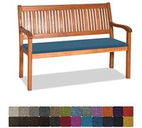 Cojín de banco para exteriores, 80 x 30 x 8 cm, antideslizante, lavable, para muebles de interior/exterior, cojín largo para bancos de jardín, balcón, loft, columpio, patio, color gris