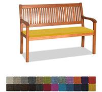 Cojín de banco para exteriores, 80 x 30 x 8 cm, color gris, lavable, antideslizante, para muebles de interior/exterior, cojín largo para bancos de jardín, balcón, columpio, patio, loft