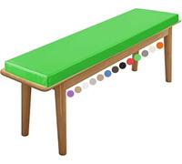 Cojín de banco para exteriores e interiores, 60 x 40/100 x 40/120 x 40/140 x 40 cm, impermeable, grueso, 5 cm, para jardín, patio, muebles, sofá, color 1170 x 45 x 5 cm