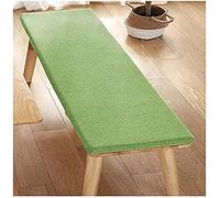 Cojín de banco para exteriores e interiores, 90/120/150 cm x 50/40 cm, almohadilla de asiento de espuma elástica 45D con funda antideslizante lavable y cremallera impermeable para sofá de patio y