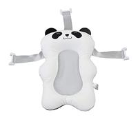 Cojín de bañera de bañera de bebé flotante flotante correa ajustable caricina en forma de almohadilla de almohada de baño para recién nacidos lácteos de tela de seda sándwich malla (Estilo 1)