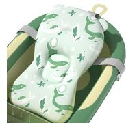Cojín de baño para recién nacidos con correas ajustables y función antideslizante para baby shower