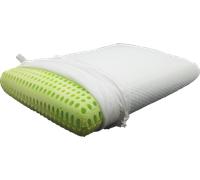Cojín de camping y viaje mape de espuma ergonómica therm soft y algodón verde