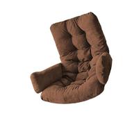 Cojín De Cesta Colgante, Cojín De Columpio para Exterior, Colchón Colgante Relleno De Algodón PP, Cojín Extraíble Y Lavable, Cojín De Relajación Ergonómico (Coffee)