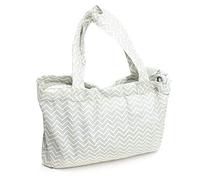 Cojín de Compras para Bebés Carrito Asiento Alfombrilla Funda para Trona Plegable Algodón Suave Asiento de la Carretilla del Supermercado para Mayor Higiene y Seguridad Gris 65x17x23 cm