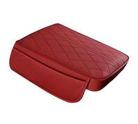 - Cojín de consola central para coche, cojín de de coche, de piel impermeable con bolsillos de almacenamiento | Espuma viscoelástica flexible