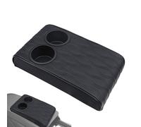 Cojín de consola central para coche doble soporte de almacenamiento | Cojín de apoyabrazos para coche para vehículos automóviles, camiones, SUV, interior y exterior,