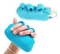 Cojín de contractura de dedos para mantener los dedos separados, agarre protector de palma para ancianos, accidente cerebrovascular, hemiplejia y contractura de dedos pacientes