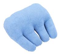 Cojín de Contractura de Mano, Cono con Separador de Dedos, Cojín de Contractura de Mano Empuñaduras de Palma Dispositivo de Entrenamiento de Rehabilitación de Dedos Separador de Dedos para(Azul)