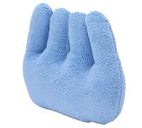 Cojín de contractura para manos con agarre, ayuda a proteger las manos Transpirable y de secado rápido Prevención de contracturas de dedos para salidas en para la(azul)