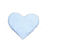 Cojín de corazón a cuadros, cojín térmico para bebés y niños pequeños, cojín de colza, cojín de semillas de colza, cojín de semillas de colza, color rosa a cuadros