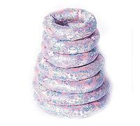 Cojín De Cuenco De Cuenco Tórdica Tórdica Brocado De Seda, Cojín De Anillo De Brocado Hecho A Mano, Tamaños Múltiples Compatibles Con Todos Los Tamaños De Cuencos De Canto, Rosa