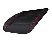 Cojín de Cuero 3d para Asiento de Coche, Negro, Hebilla | Cobertura Total del Asiento Delantero, Antideslizante, Protege la Tapicería, Uso Familiar y Viajes Largos