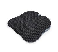 Cojín de Cuña Coche para Alfa Romeo 4C 2013-2021, Cómoda Espuma Viscoelástica Cojin Elevador Coche Adulto para Silla de Oficina,Black