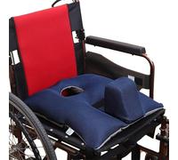 Cojín De Cuña con Pomo, Accesorio para Silla De Ruedas, Cómodos Cojines Antiescaras, Control De Deslizamiento para Evitar Que Se Resbale del Asiento