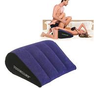 Cojín de cuña Inflable, cojín Auxiliar de Postura de Yoga, Reduce la presión en la Parte Inferior de la Espalda, más Relajado y Libre