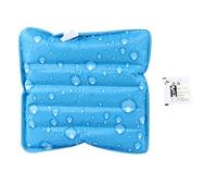 Cojín de enfriamiento, bolsa de hielo reutilizable con polvo de cristal de hielo, bolsa de hielo, bolsa de hielo, cojín de gel, cojín extraíble para coche, funda de asiento de hielo (36 x 36 cm)