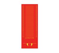 Cojín de entrenamiento de salto, tapete de medición de 3 mm de grosor para uso en interiores y exteriores, almohadilla rectangular para pruebas de salto largo de pie