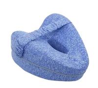Cojín de entrepierna Cojín entre piernas para dormir Cojín de rodilla Noche. Almohada viscoelástica Almohada para el sueño lateral. Cojín para Rodillas Dormir (Gris) (Bao Azul)