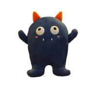 Cojín de Espalda Pequeño Demonio de Felpa PP Algodón | Peluche de Dibujos Animados, Función de Asiento y Respaldo, Uso en Club y Fiesta, para Amigos